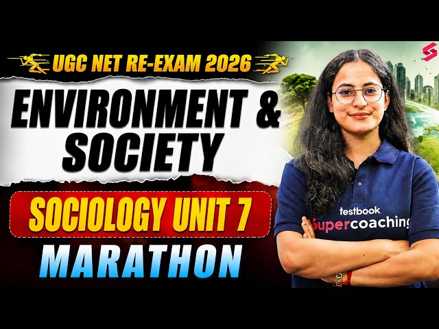 UGC NET RE Exam 2026 | UGC NET RE Exam Sociology Classes | Environment & Society UGC NET By Kritika