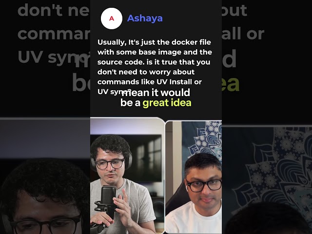 Does UV make Docker Containers Easy? #python #programming #coding