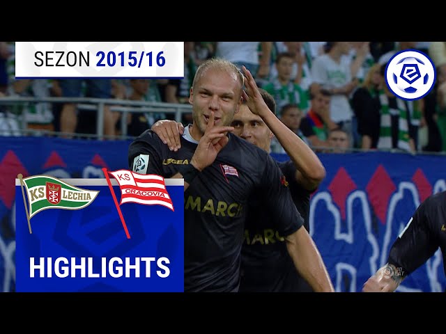 Lechia Gdańsk - Cracovia 0:1 | SKRÓT | Ekstraklasa 2015/16 | 1. Kolejka