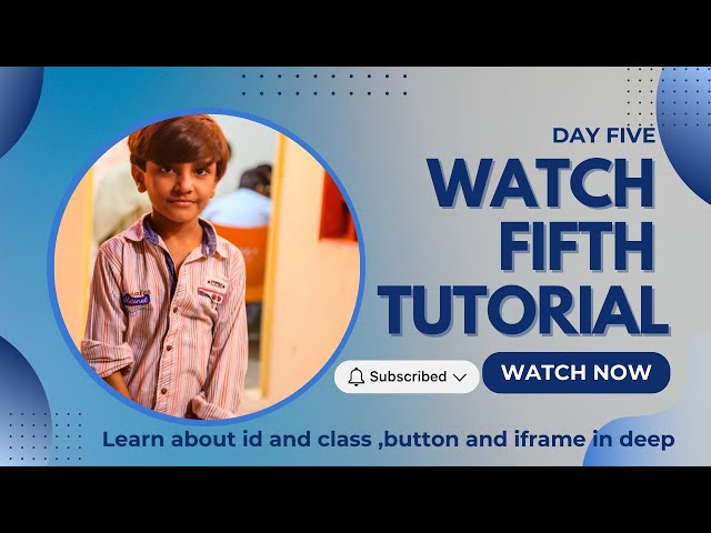 #learn HTML @code with Mahesh