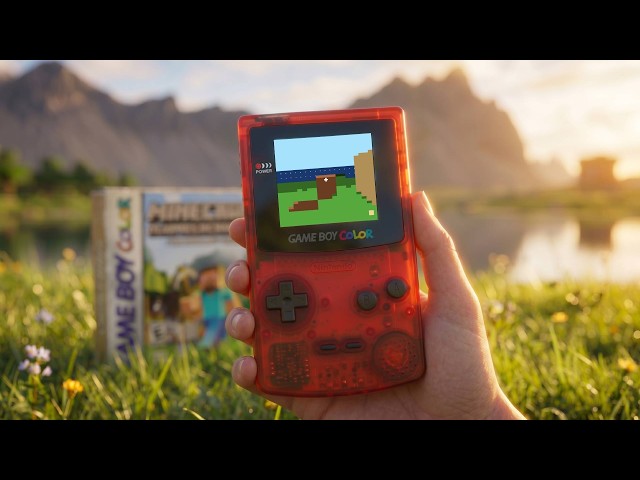 REAL 3D Minecraft on the GameBoy!