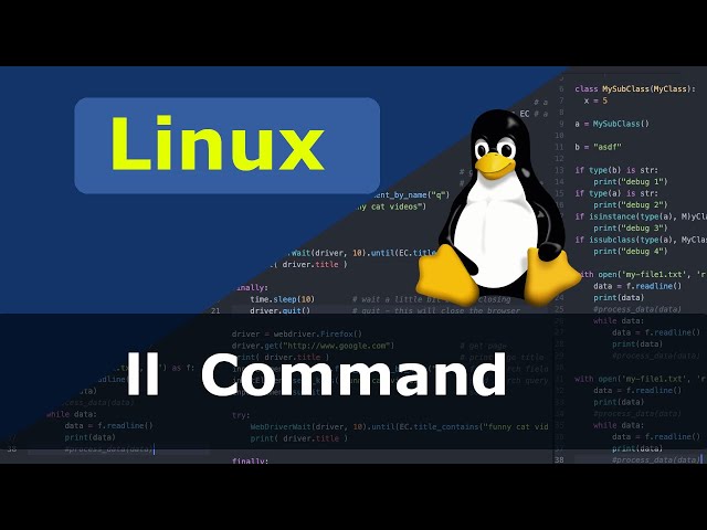 Linux Command - ll