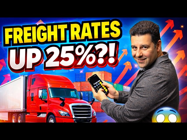 Truck Capacity Dropped - Freight Rates and Rising Costs