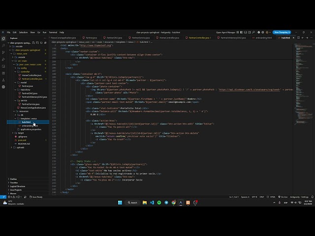 Aplicación Web con Spring Boot