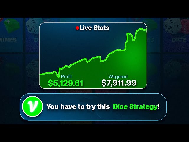 Testing This NEW DICE STRATEGY On Stake!