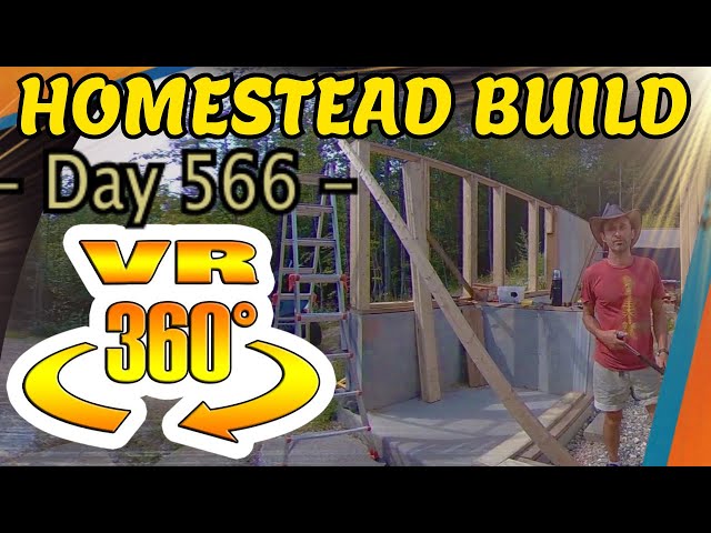 Homestead Building - Greenhouse Posts, Toe Nailing Technique
