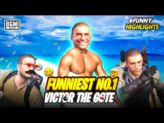 😱WHEN INDIA’S NO.1 FPP PLAYER VICKYTOR PLAYS WITH CHAMKEELE🍒 IN BGMI🥵 FUNNY HIGHLIGHTS😂