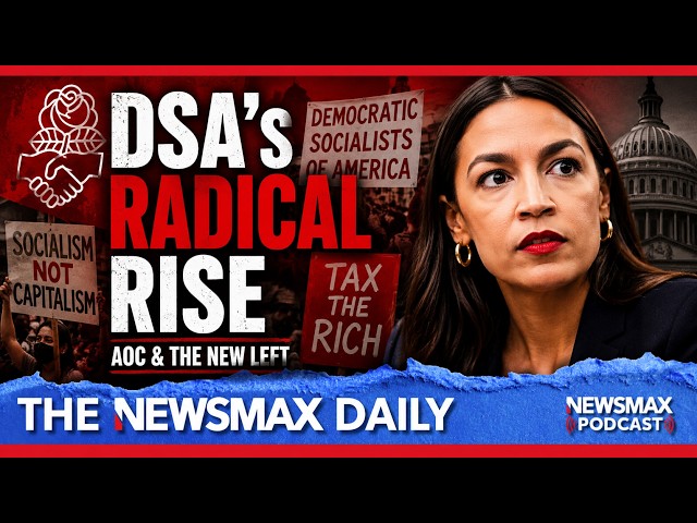 The DSA Takeover: Socialism, AOC & Election Integrity | The NEWSMAX Daily (08/20/2026)