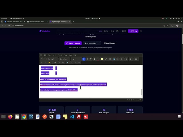 LiteEditor – Lightweight JavaScript Rich Text Editor | WYSIWYG Editor