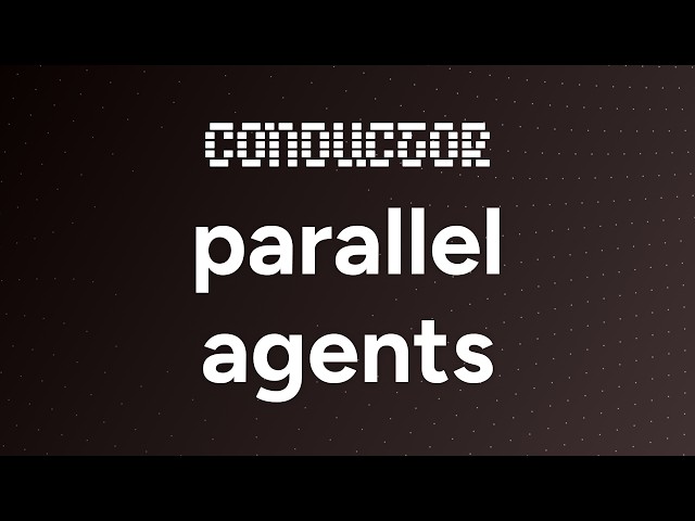 There are two ways to run parallel agents