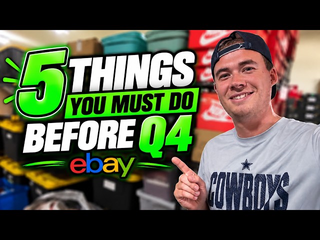 How I Prepare for Q4 as a Six-Figure eBay Seller!
