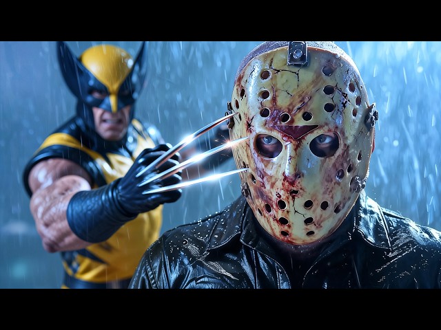 WOLVERINE vs JASON VOORHEES – Horror Cinematic Short Film (4K AI)