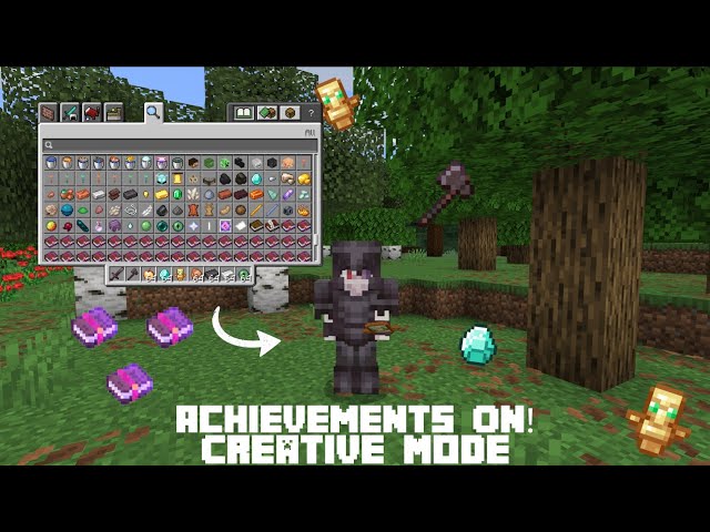 How To Access Minecraft Creative Mode Without Cheats in BEDROCK EDITION!