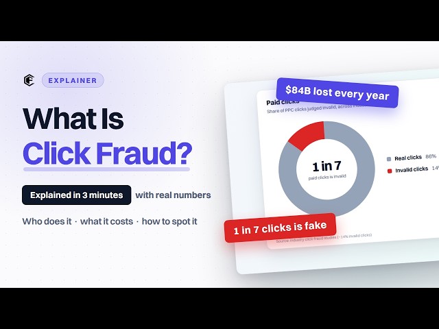 What Is Click Fraud? Explained in 3 Minutes With Real Numbers
