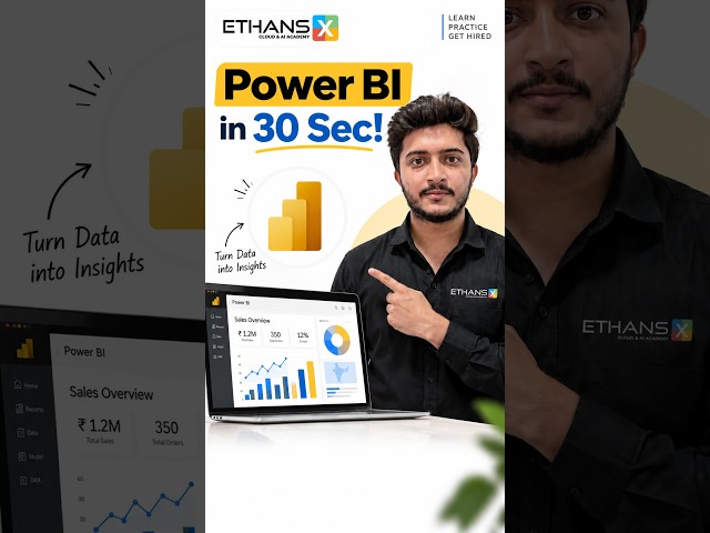 Power BI in 30 Seconds!