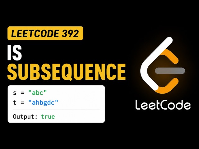 Is Subsequence - Leetcode 392