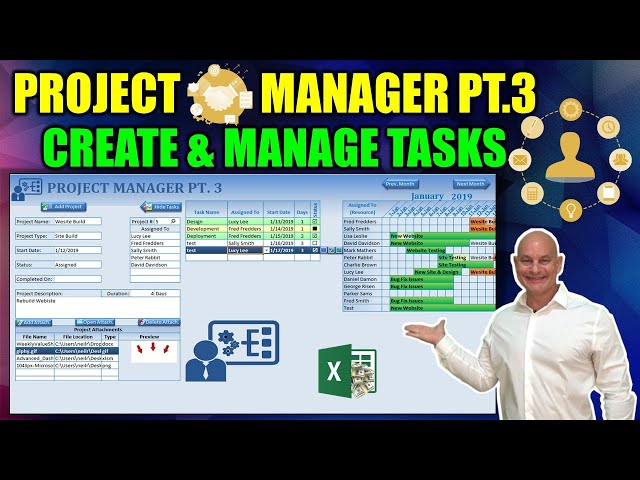 STOP Managing Projects in Multiple Apps! Use This Excel Project Tracker  [Project Manager Pt3]