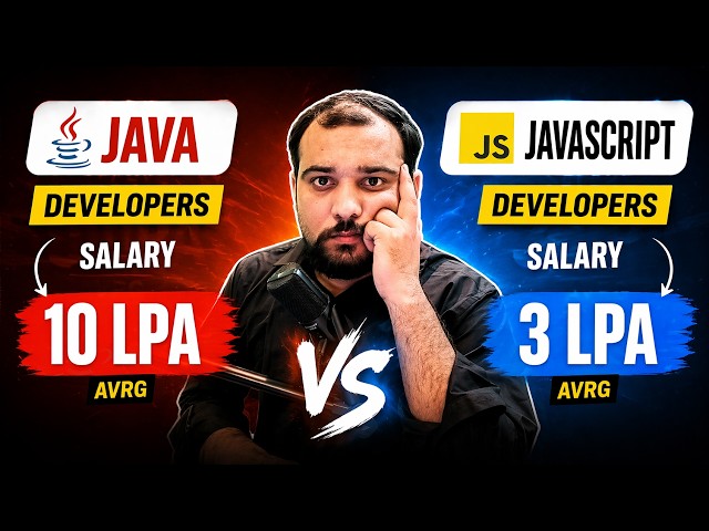 Java vs JavaScript Salary War 🔥 Who Earns More in 2026? (Real Data)