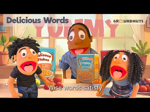 Delicious Words | Kids Bible Songs 🎵 | Proverbs 18:20