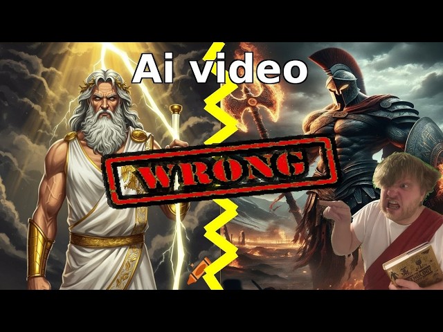 The AI Mythology video that LIED to everyone - Mythinformation