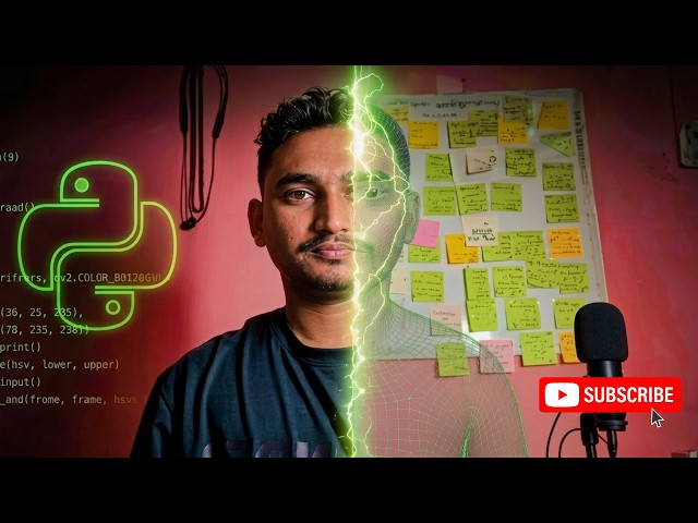 Real-Time Gesture Controlled Invisibility Cloak in Python (MediaPipe & OpenCV)