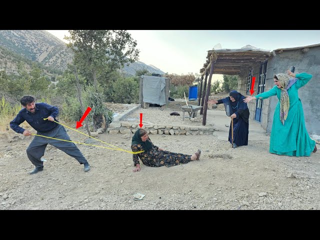 SHOCKING! A Nomadic Husband Attacked His Wife… What Happened Next?