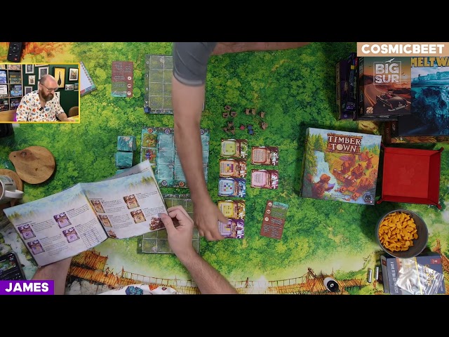 Timber Town How To Play and  2 Player Playthrough