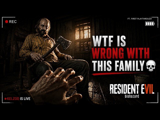 WTF IS WRONG WITH THIS FAMILY?! 💀 | Resident Evil 7 First Playthrough