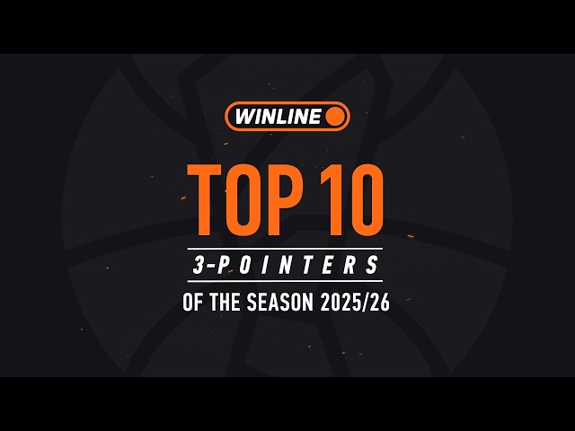 WINLINE Top 10 3-pointers | 2025-26 Season