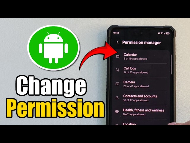 How to Change App Permissions on Android - Settings