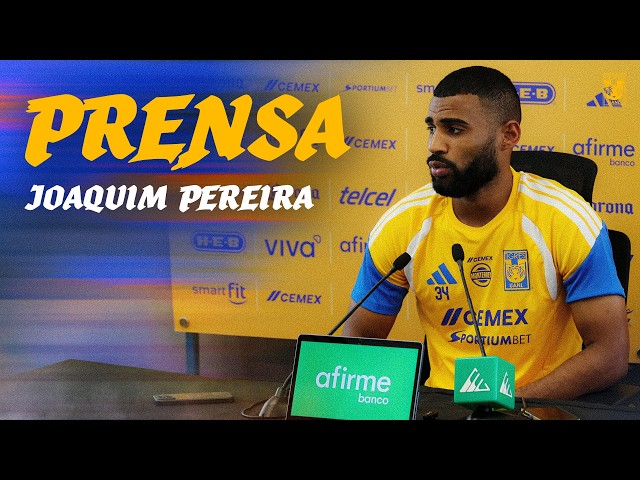 📹🎙️ Conferencia de prensa con Joaquim Pereira