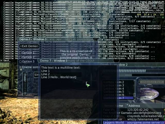 CryEngine3 FreeSDK UI