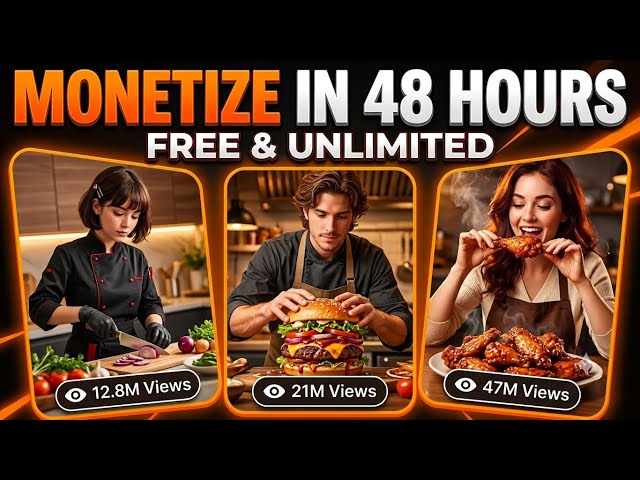 How To Create VIRAL AI ASMR Cooking Videos Using 100% FREE Tools (In 5 Minutes)