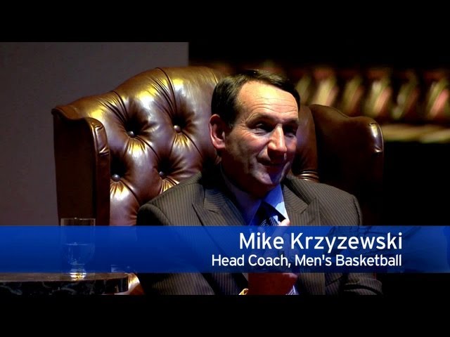 Lessons in Leadership with Duke University's Coach K