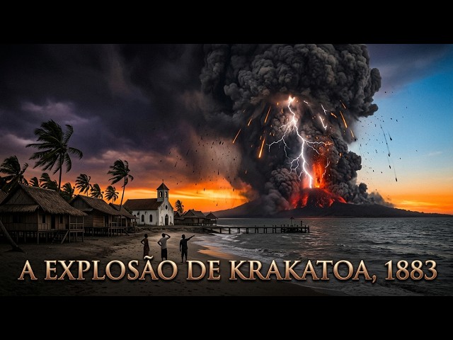 THE KRAKATOA TRAGEDY OF 1883: The Loudest Sound Ever Recorded That Destroyed Homes in Indonesia