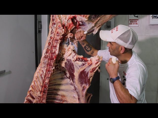 Desposte de una media res / Carnicería La Reina (Baradero)