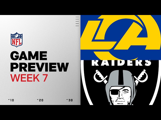 Los Angeles Rams vs Las Vegas Raiders | 2026 Week 7 Game Preview