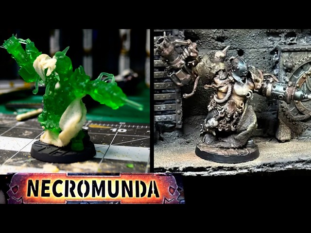 Saving Failed 3d Prints:#NECROMUNDA OGRYN KITBASH!