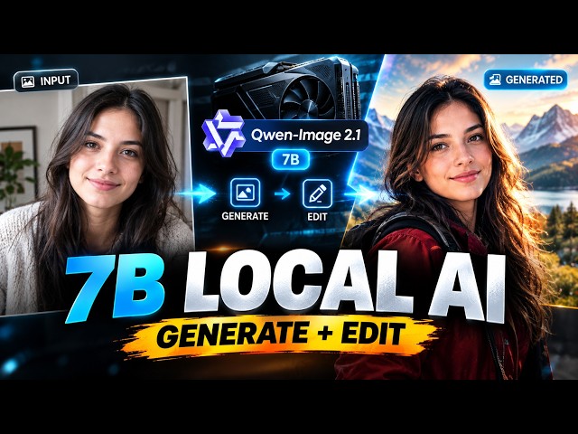 This Must New 7B AI Can Generate AND Edit Images Locally