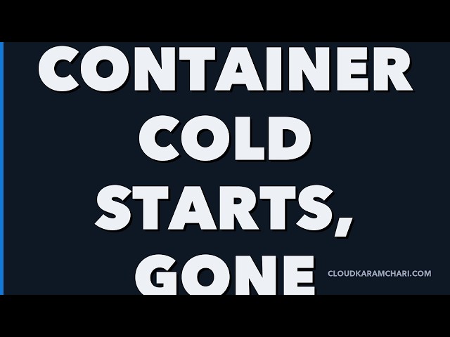 Lambda SnapStart Finally Works With Container Images