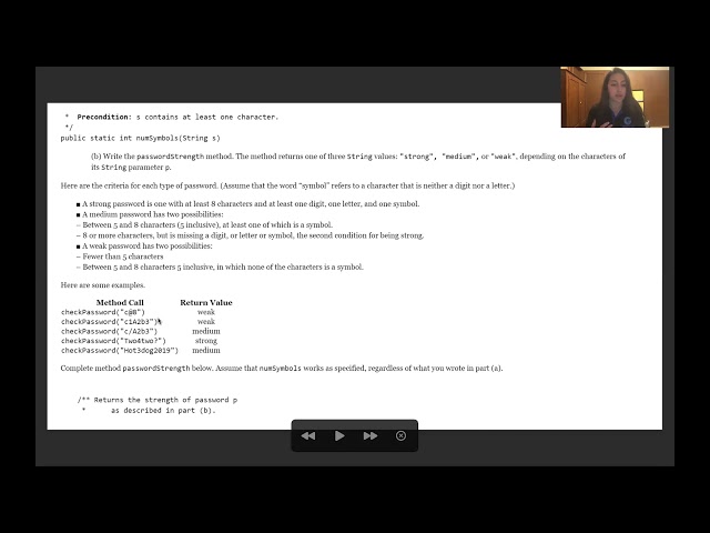 2021 AP computer science review exam