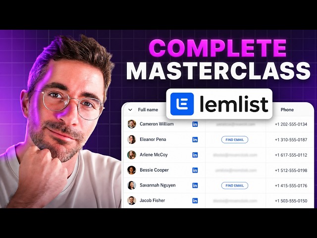 Complete Lemlist Guide from A to Z (Free Beginner Training)