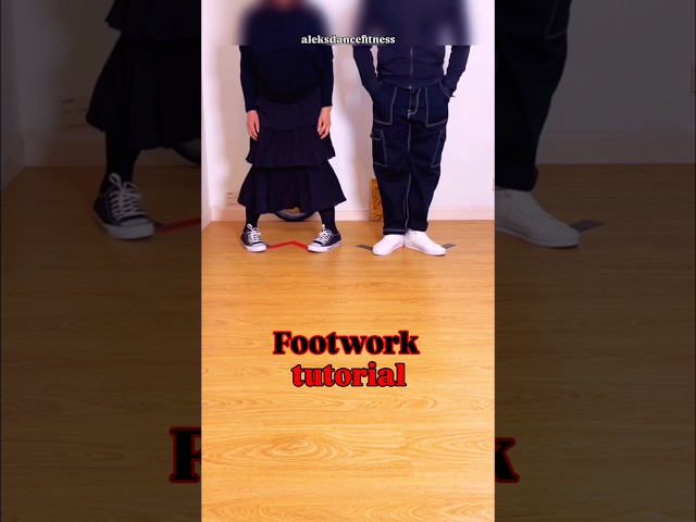 Basic Shuffle Footwork Tutorial for Beginners 🕺