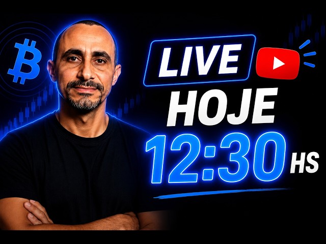 🚀 BITCOIN AO VIVO TODOS OSD DIAS ÀS 12:30 HS - DEIXE SEU PEDIDO DE ANÁLISE