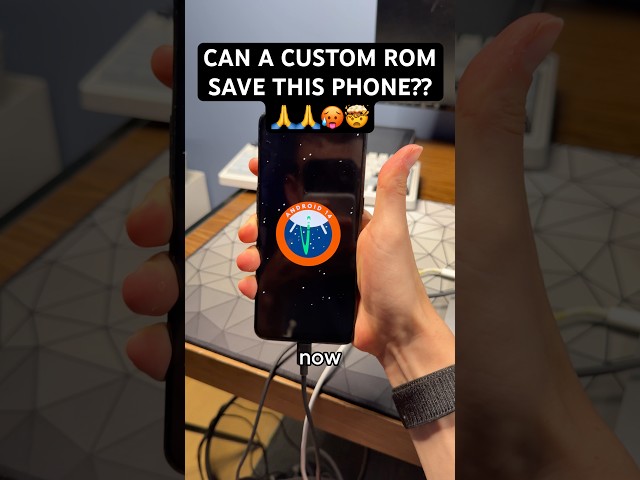 CAN A CUSTOM ROM SAVE THIS PHONE?? #android #phone #techtok