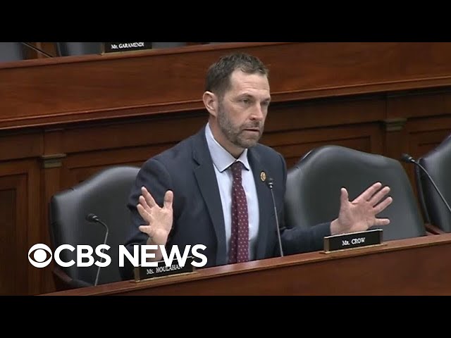 Tense exchange between Rep. Crow and CENTCOM commander over Iran, rules on quarter for enemies