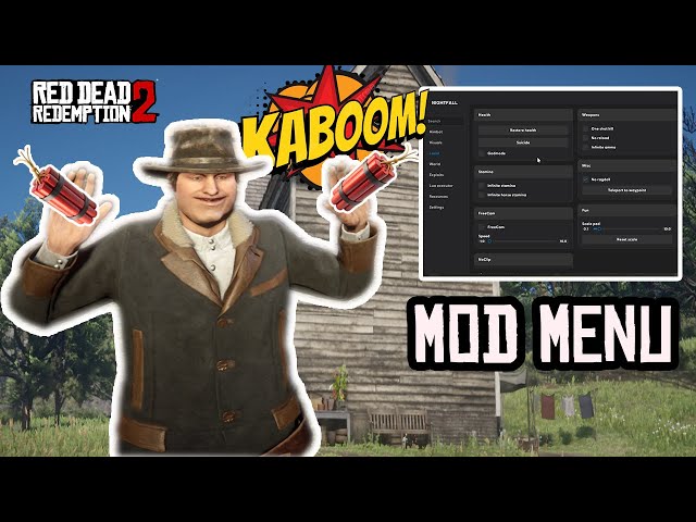 Trolling Cringe Role-players with a Mod Menu on rdr2