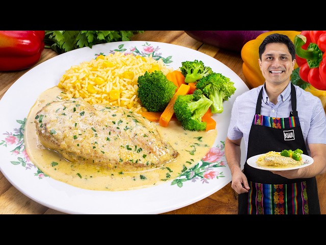 The easiest creamy chicken recipe | KWA