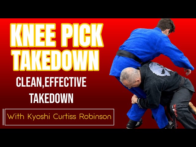 Knee Pick Takedown - Clean, Effective Takedown
