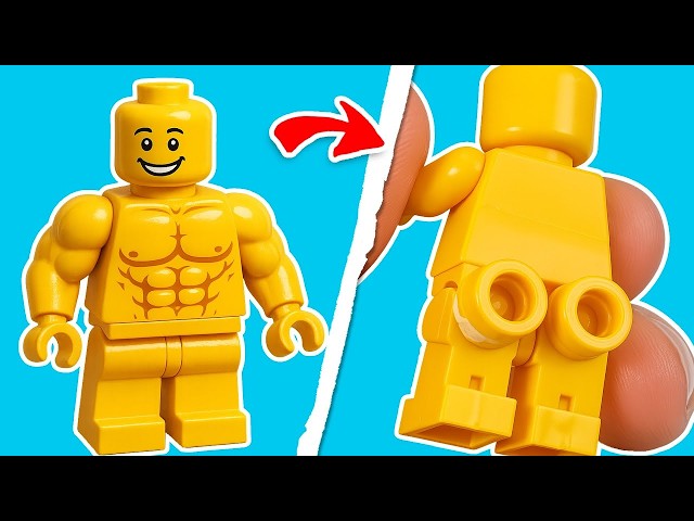 I upgraded a LEGO minifigure...